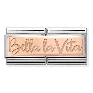 Rosegold Double Plate, Bella la Vita