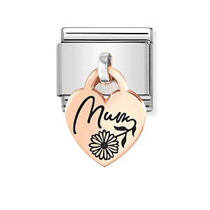 Rosegold Charm, Cuore, MUM