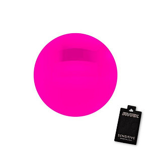 Novelty, Neon Hot Pink, 5 mm, Acier chirurgical blanc