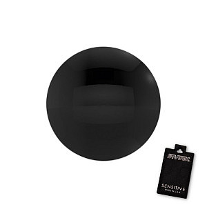 Novelty, Schwarz, 5 mm, Chirurgenstahl weiss