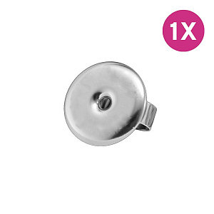 Verschluss (Stück), SENSITIVE / MFE, 5.8 mm, Chirurgenstahl weiss
