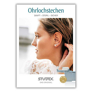 Kunden-Flyer A6, Ohrlochstechen, 50 Stück