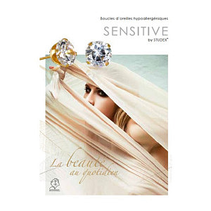 Kunden-Flyer A6, Sensitive Ohrschmuck, 50 Stück